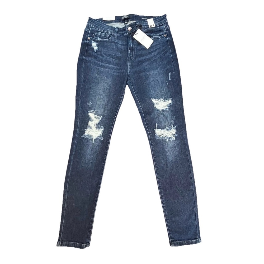 Judy Blue Jeans Women’s 13/31 Mid Rise Skinny Fit - Picture 2 of 7